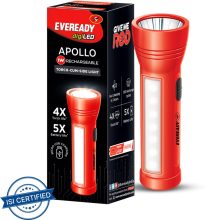 Eveready Apollo Dl 20 1W Led Torch(Multicolor, 13.6 Cm, Rechargeable)