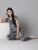 BAILEY SELLS Women Printed Black Top & Pyjama Set