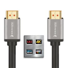 Ideakard Speed Series Hdmi Cable 2.0 With Ethernet, 4K@60Hz, 2160P, Ultra 3D Uhd Resolution, 48 Gbps Transmission Ultra High Speed,Dolby Dts, Arc,Male-To-Male,Compatible With All Hdmi-Enabled Devices