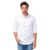 Spykar Men White Cotton Regular Slim Fit Plain Shirt