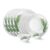 Larah by Borosil Crescent Fluted Series Opalware Dinner Set | 12 Pieces for Family of 4 | Microwave & Dishwasher Safe | Bone-Ash Free | Crockery Set for Dining & Gifting | Plates & Bowls | White