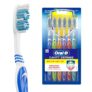 Oral-B Cavity Defense Soft Manual Toothbrush For Adults, Soft Bristles, Removes Bacteria For Cavity Protection, Multicolour, Oral B Dentist Recommended Brand (Super Saver Family Pack Of 6)