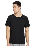 Nike Men’s Regular Running Shirt (CU7894-010 Reflect Black Medium)