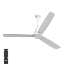 Orient Electric Newly Launched 1200 mm Proton BLDC | BLDC energy saving ceiling fan with Remote |BEE 5-star rated | Saves up to 50% on electricity bills | 3 year warranty by Orient | White