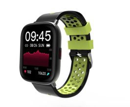 FCUK Fit Pro Full Touch Smartwatch (Color: Neon) with Large Display, Bluetooth, Sport Modes, Metal Body, Heart Rate Monitor, Multiple Watch Faces