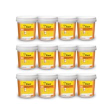 Dr. Fixit 201 Crack X Paste-1Kg, Ready To Use Filler For Internal & External Surface Cracks On Roofs, Walls – Flexible Putty With Excellent Bonding – Pack Of 12, Acrylic