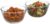 Amazon Brand – Solimo Borosilicate Round Glass/Mixing Bowl (Set of 2, 1100 ml) | Transparent