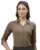 EYEBOGLER Women Polo Solid 3/4 Sleeve Regular Fit Casual Shirt
