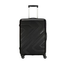 American Tourister Kamiliant Kiza 55CM – Black Hard Luggage 4 Wheel (GZ8 (3) 09 005)
