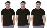 Lux Nitro Men’s Regular Fit Round Neck T-Shirt_Black