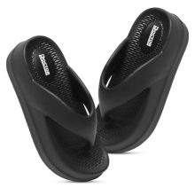 Doctor Health Super Soft Women’S Black Flip-Flops Slippers | Flip-Flops | Women’S & Girl’S Slippers | Comfortable & Lightweight | Soft Foot Massager | All Day Wear Flip-Flops Slipper