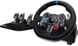 Logitech G29 Driving Force Racing Wheel,Floor Pedals  Motion Controller(Black, For PC, PS3, PS4, PS5)