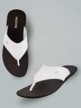 MOCHI Men Sandals(White , 8)