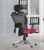 Da URBAN Signature High Back Revolving Mesh Office Executive Ergonomic Chair with 3 Years Warranty, Adjustable Armrest & Headrest and Tilt Lock, Long Day Comfort, (Red)
