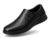 Kraasa Men’S Formal Slip-On Shoes | Vegan Leather Upper | Airmix Sole | High Cushioning | Lightweight & Comfortable Black Uk 8