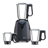 Bajaj Juvel Digi Mixer Grinder 800 Watts | Duracut Blades | Pre-Set Menu | 3 Jars | Nutri-Pro Feature | 2 Yrs Warranty 【Dark Grey】