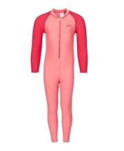Speedo Tots Unisex Endurabrite Colorblock All in One Suit for Boys and Girls