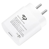 25W (PD 3.0 PPS 33W) Type-C Adaptor Compatible with Samsung-Galaxy S/A/M/F/Z Series | Super Fast AdaptorCompatible for S23/S22/S21/21 fe/S20/M14 5G/M34/M54/M53 5g/M33/M13/A34/A54 5G (White)