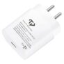 25W (PD 3.0 PPS 33W) Type-C Adaptor Compatible with Samsung-Galaxy S/A/M/F/Z Series | Super Fast AdaptorCompatible for S23/S22/S21/21 fe/S20/M14 5G/M34/M54/M53 5g/M33/M13/A34/A54 5G (White)