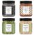 Temperado 4 Seeds Combo Pack Chia Pumpkin Sunflower Flax 250 G X 4 Seeds Mix Raw Super Seeds Blend For Eating Weight Loss Diet Fiber Rich Healthy Snack Daily Nutrition