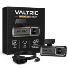 Valtric Dashcam for Cars | 2K Quad HD Car Dash Camera with Built-in WiFi & App | 170° Wide Angle Lens |Supports Up to 512GB microSD | India’s first to include an OBD cable for 24/7 parking monitoring.