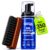 GIZGA essentials 2-in-1 Shoe Cleaning Kit | 150ml Waterless Foam Cleaner & Premium Beechwood Brush
