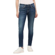 Pepe Jeans Women’s Mid Rise Skinny Fit Jeans