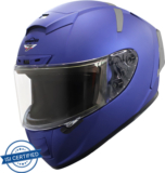 Steelbird SA-2 Aeronautics Motorbike Helmet(Mat Y.Blue)