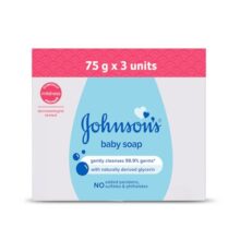 Johnson & Johnson Baby Soap 75G (Pack Of 3)