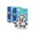 Wipro North West UFO 6+1 Flex Box with 6 Universal Socket & Single Switch | 2 meter long Extension Cord | Ultra smooth Rotation | Round Powerstrip for Home, Office | Pack of 2 | Grey & White