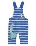 Marks & Spencer Cotton Rich Dinosaur Dungarees T784543BBLUE(0-3M)