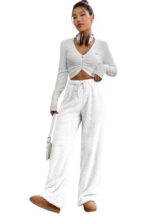 KOTTY Women’s Ultra-Soft Fleece Pants for Loungewear Style-KTTWOMENSPANT895M