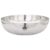 KESAR KUNJ Sandwich Bottom Heavy Guage Stainless Steel Kadhai Cookware, Tasla (Without Handle),2500 ml (Size 12)