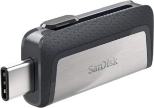 SANDISK Ultra Dual Drive Type-C 256GB, OTG, Upto 150MB/s, Pendrive, 5Y Warranty (SDDDC2-256G-I35)