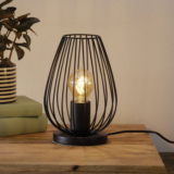 Eglo Newtown Table Lamp(17.5 Cm, Black)