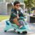 Toyzone Vroom Magic Car | Kids Swing Car,Twister Ride On | No Battery, No Pedal | Safe & Sturdy | Indoor & Outdoor Push Ride on for Kids | 2-10 Years, 50 Kg Capacity