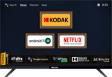 KODAK 108 cm (43 inch) Full HD LED Smart Android TV with Android 11 and Dolby Digital Plus(439X5081)