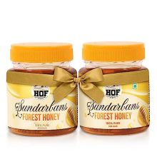Bevzilla House Of Farms Sundarbans Wild Forest Honey-400Gm (200 Gram X 2) |100% Pure Honey | No Sugar Adulteration, Natural Immunity Booster | Raw, Unprocessed | Naturally Rich In Antioxidants