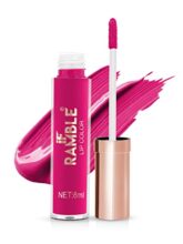 If Ramble Matte Quin Lip Color| Matte Texture|Long Wear |Smudge Proof |Waterproof-6Ml (Mq Round-204)