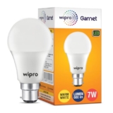 wipro Garnet N70002 B22D 7-Watt Led Bulb (Warm White, Pack of 1)