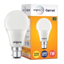 wipro Garnet N70002 B22D 7-Watt Led Bulb (Warm White, Pack of 1)