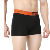 Underjeans by Spykar Pack of 2 Outer-Elastic Short Trunks UJNTPTC012BLACKWHITE