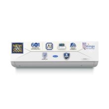 Carrier 1.5 Ton 3 Star Wi-Fi Smart Flexicool Inverter Split AC (Copper, Convertible 6-in-1 with Wi-Fi with Geo-Fencing, Smart Energy Display, 2026 Model, ESTER EDGE Gxi WiFi-CAI18EE3R36W1, White)