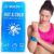 Boldfit Reusable Hot And Cold Ice Pack For Pain Relief – 250 * 120 Mm | Ice Pack Gel For Pain Relief | Cold Ice Gel Pack For Shoulders, Knee, Back, Neck | Hot Compression Gel Pack For Pain Relief
