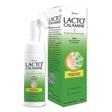 Lacto Calamine Neem Aloe Turmeric Foaming Face Wash| Reduces Pimples| Purifies Skin| With Built-In Foaming Brush|Sulphate Free Face Wash|Paraben Free| 150 Ml X Pack Of 1