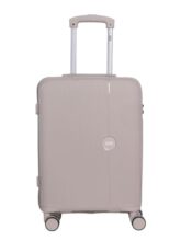 Wiki Zine 8 Wheel Hardside Polycarbonate Trolley,Large,Champagne