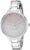Nine West Women’S Analog Silver-Tone Bracelet Watch With Glitter Ombre Dial, Metal Bezel, Manufacturer Movement, Nw/2337Omsv