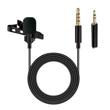 Tygot T-M2 Lavalier Auxiliary Omnidirectional Microphone (Black)