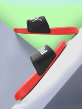 PUMA Men Popcat 20 RES Slides(Multicolor , 9)