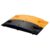 Aktion Safety 75Mm Speed Breaker 2 Meter Abs Road Bump (Black And Yellow) Pack Of 8 Size 250 X750 X75 (250Mm X 8 Blocks)